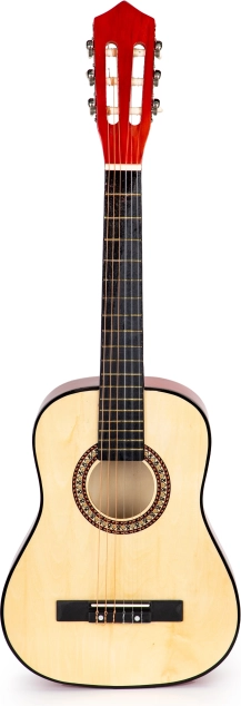 Guitare acoustique pour enfants ECOTOYS, 6 cordes, en bois