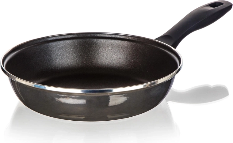 Ponev 24 cm z nelepljivo površino Metallic Black