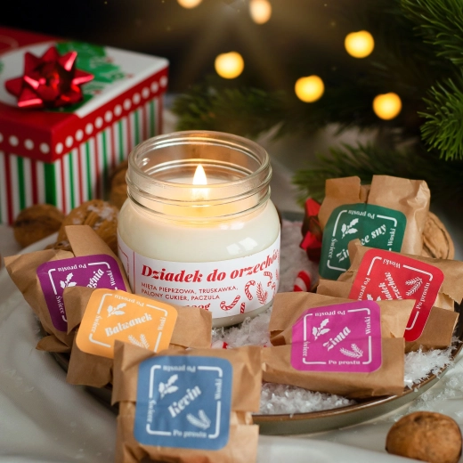 Prémium illatgyertya – Diótörő / Lengyel termék