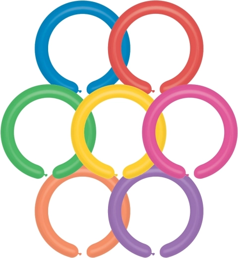 Modelballoner blanding 100 stk