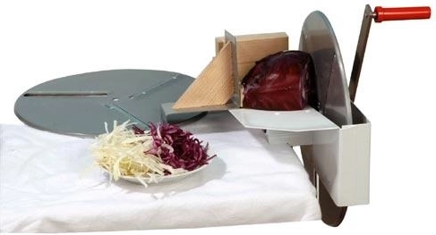 Râpe rotative pour chou avec 5 lames