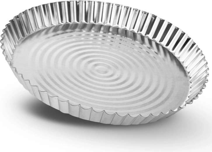 Teglia stagnata per pizza e torta 30 cm