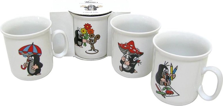 Porcelanasta skodelica z motivom KRTKA 160 ml