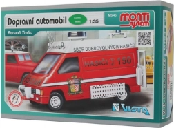 Monti System MS 45 Construction Set Renault Trafic Transport Vehicle 1:35 in box 22x16x5cm