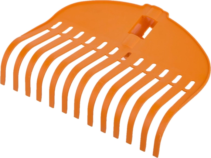 Râteau éventail en plastique, 13 dents