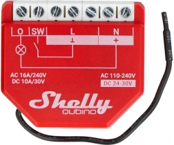 Modulo di Controllo Rosso Shelly per Case Intelligenti