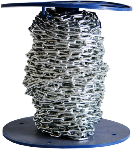 Łańcuch krótkoogniwowy 30 m, 2,95 mm, nośność 114 kg