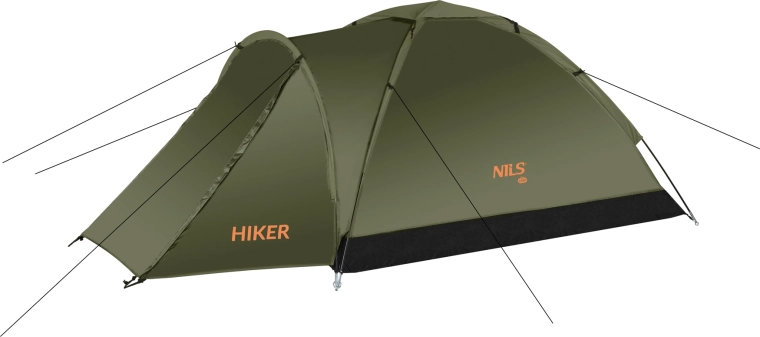 Nils Camp Hiker hiking backpacking tent for 2 people, khaki