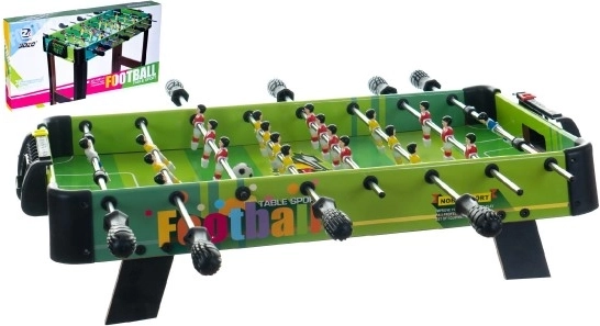 Calcio balilla da tavolo 71 × 36 cm con aste metalliche e segnapunti
