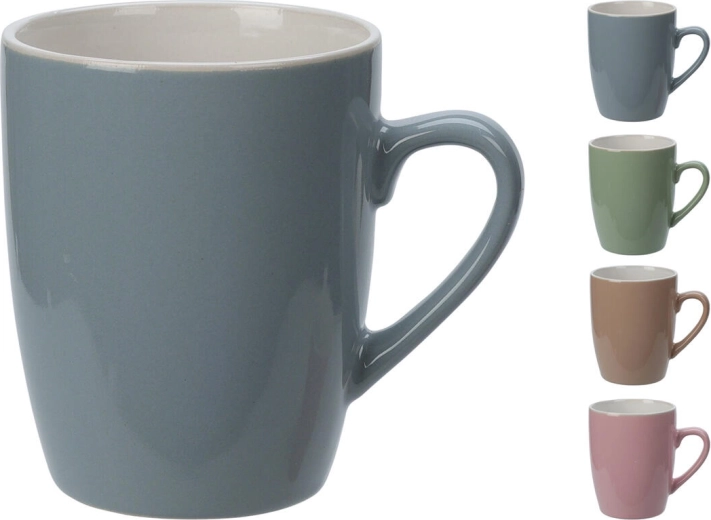 Mug en céramique 380 ml – assortiment de couleurs