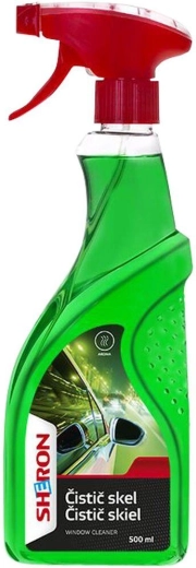 Detergente per vetri con spruzzatore 500 ml SHERON