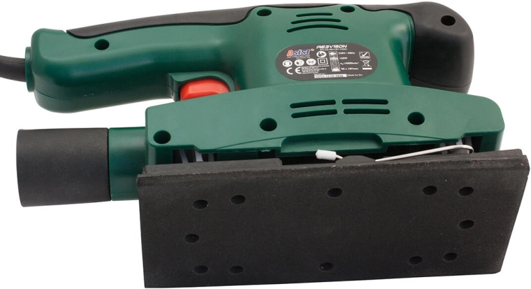 Levigatrice orbitale 150 W ASIST con sistema di aspirazione della polvere
