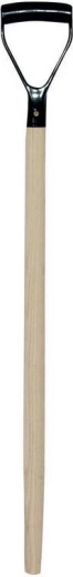 Manche en bois pour bêche avec poignée ergonomique PH‑Y 90 cm