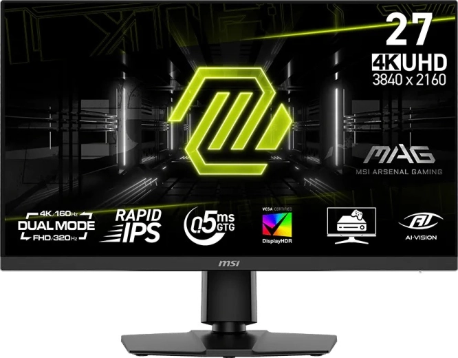 MSI MAG 272URDF E16 gaming monitor 27" 4K UHD 160 Hz