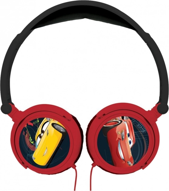 Cuffie cablate pieghevoli per bambini DISNEY Cars con limitazione del volume
