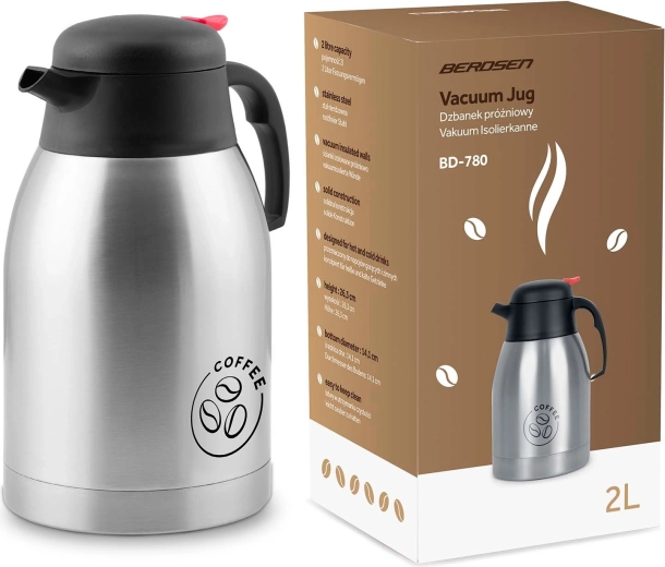 Vacuüm thermoskan voor koffie 2 l BERDSEN