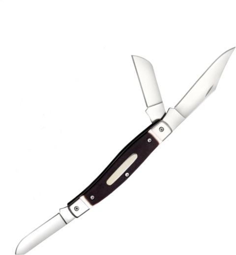 Sluitbaar zakmes Cold Steel gentleman’s stockman jigged bone met drie lemmeten