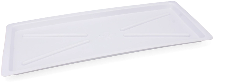 Bac d’égouttage blanc pour égouttoir à vaisselle 60 cm