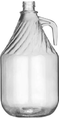 Dame-jeanne en verre 3 L