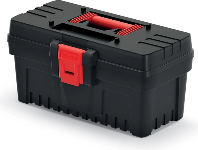 Valigetta per attrezzi Prosperplast Dark 40, 36 × 19,3 × 18,6 cm, nera