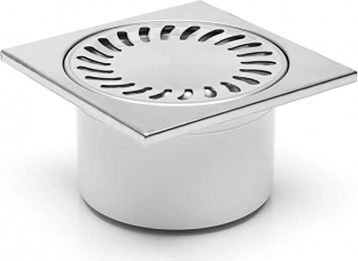 Odwodnienie podłogowe ze stali nierdzewnej DN 150 × 150 × 50/84