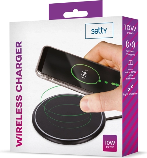 Caricatore wireless SETTY 10 W