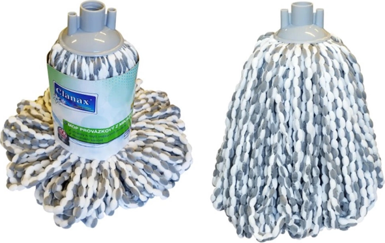 Embout de rechange pour serpillière en microfibre 165 g avec filetage gros