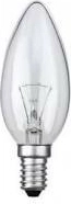 Lampadina a candela 60 W E14 trasparente TES-LAMP
