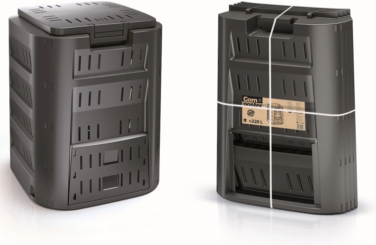 Composteur Compogreen 320 l noir