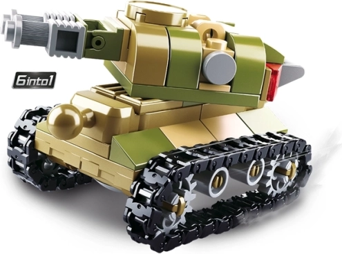 Sluban King of Land Force Bouwset Militaire Robot