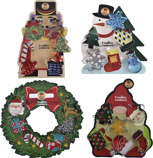 Set de pâtisserie pour enfants – Noël (6 pièces)