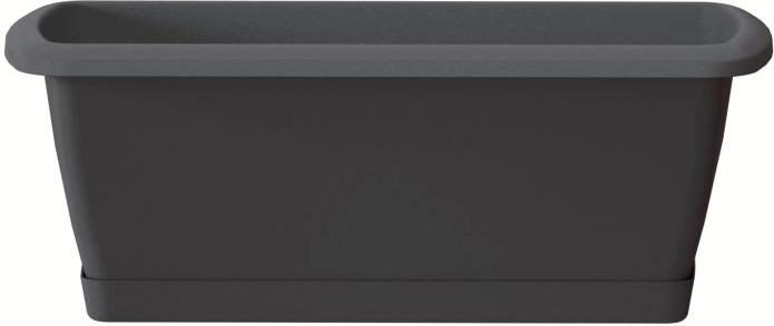 RESPANA Planter Box with Saucer 88.5 cm Anthracite