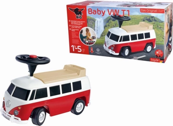 Grande spingi Volkswagen T1 per bambini