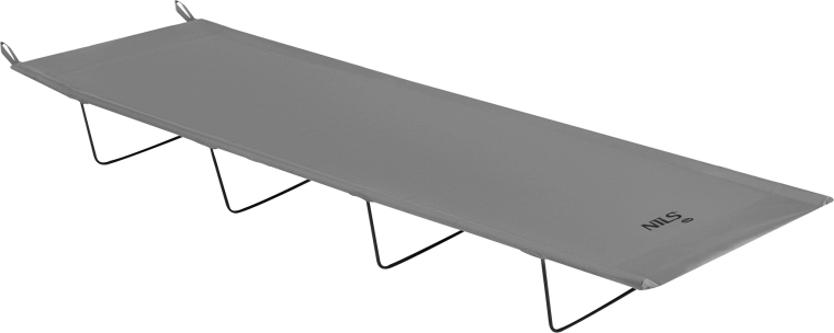 Lettino da campeggio pieghevole NILS Camp, grigio, 190 cm
