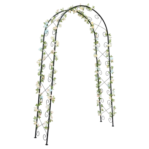 Vrtna lučna pergola 110 × 39 × 230 cm