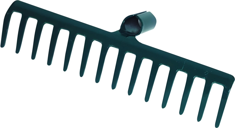 Râteau en fer sans manche, 14 dents