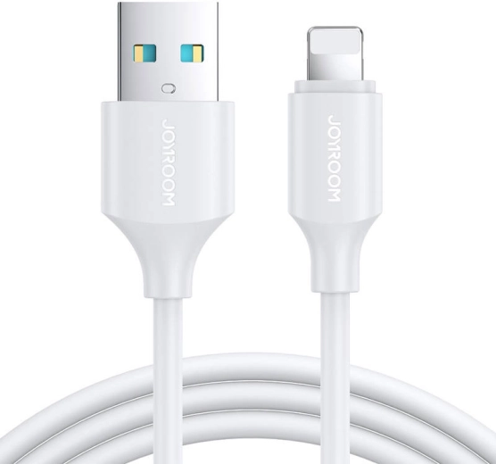 Câble Joyroom USB-A vers Lightning 2 m blanc