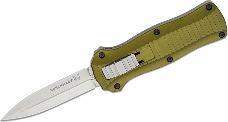 Benchmade Mini Infidel Woodland Green – coltello automatico, edizione limitata