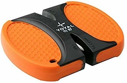 Taidea mini aiguiseur de poche pour couteaux orange
