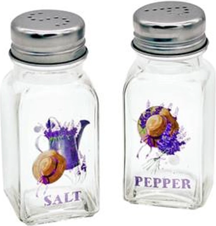 Seasoning set salt and pepper TORO lavender 2 pcs
