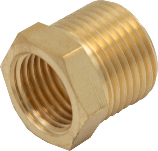 Reducer 3/8" male thread × 1/4" female thread for HVAC