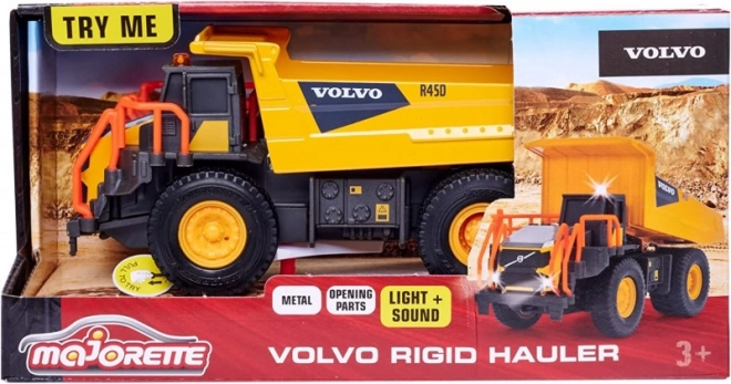 Majorette Grand stavební vyklápěč VOLVO R45D 20 cm se světly a zvuky