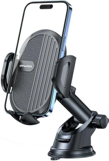 Support de téléphone pour voiture X72 pour pare-brise et tableau de bord noir