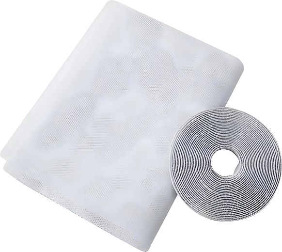 Mreža protiv insekata za prozor 150 × 130 cm bijela