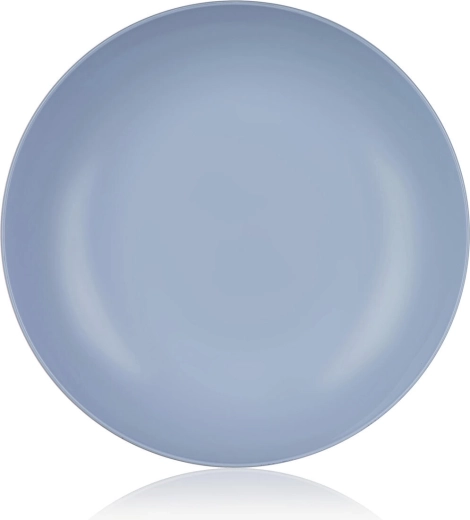 Assiette creuse en plastique 22 cm CULINARIA ICE bleue