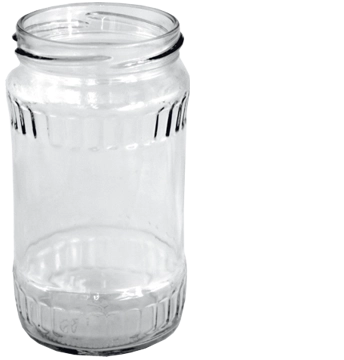 Vasetto 370 ml con filettatura Fi 66