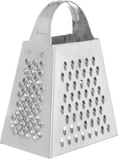 Mini grattugia in acciaio inox a 4 lati