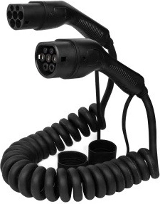 Defenzo Spiro AC – spiralförmiges Ladekabel Typ 2, 7 m