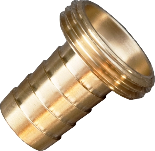 Adaptateur en laiton avec filetage extérieur 3/4'' pour tuyau 13 mm