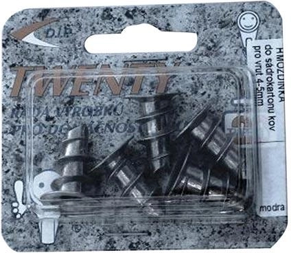 Metalen gipsplaatplug, blister 5 stuks